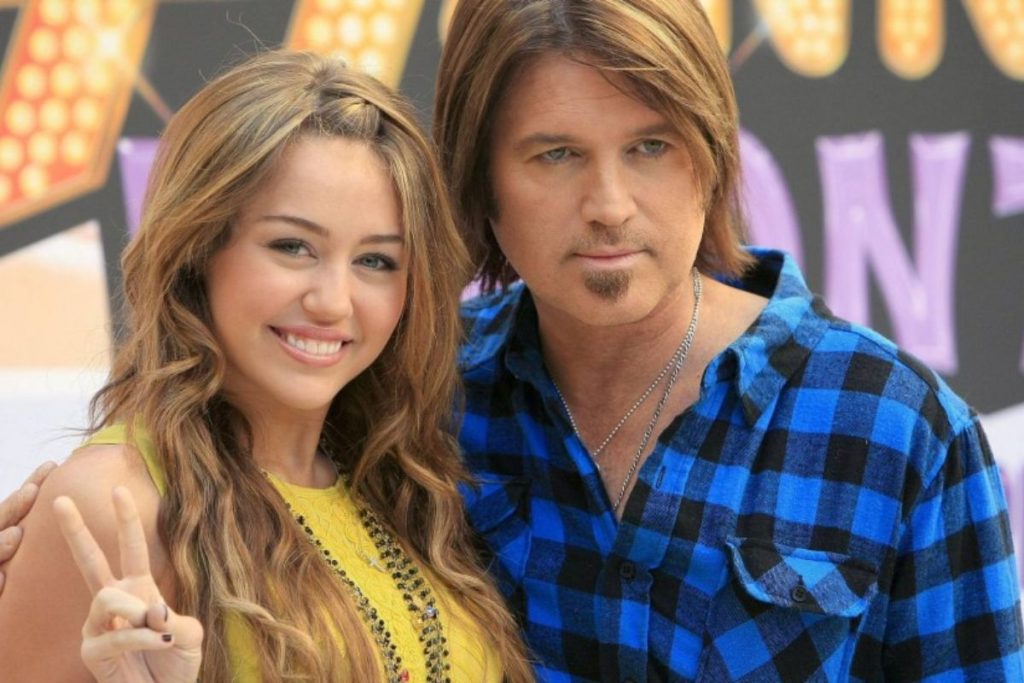 miley e billy ray cyrus
