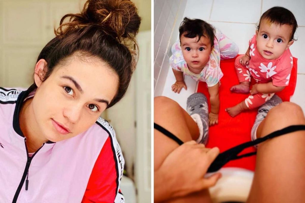 Nanda Costa compartilha momento inusitado com as filhas