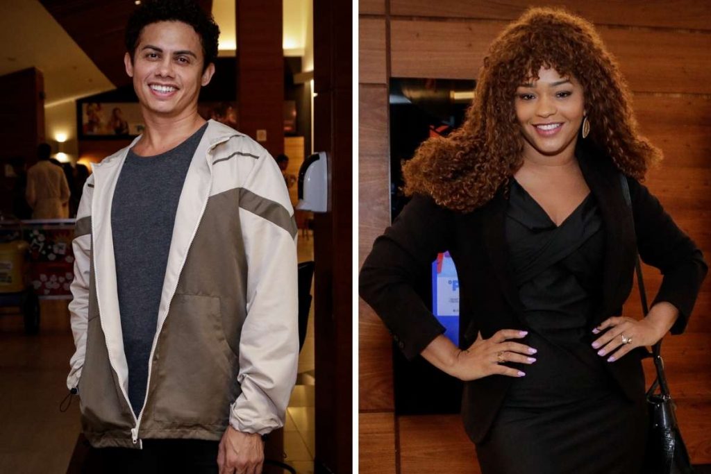 Silvero Pereira e Juliana Alves