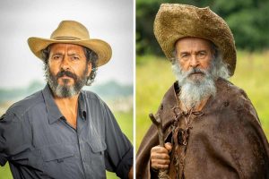 Fotomontagem José Leôncio e Velho do Rio