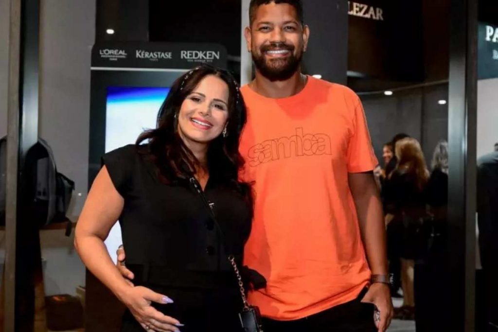 Viviane Araújo e Guilherme Militão