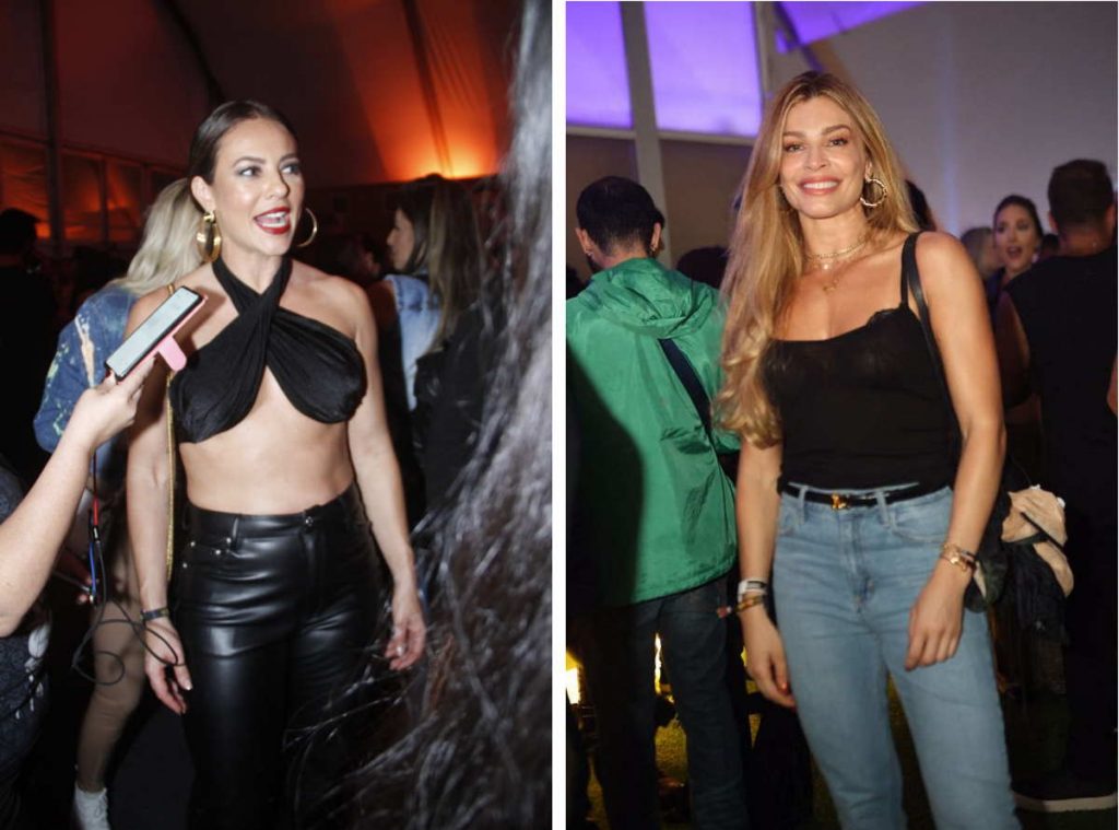 Paolla Oliveira e Grazi Massafera Rock in Rio