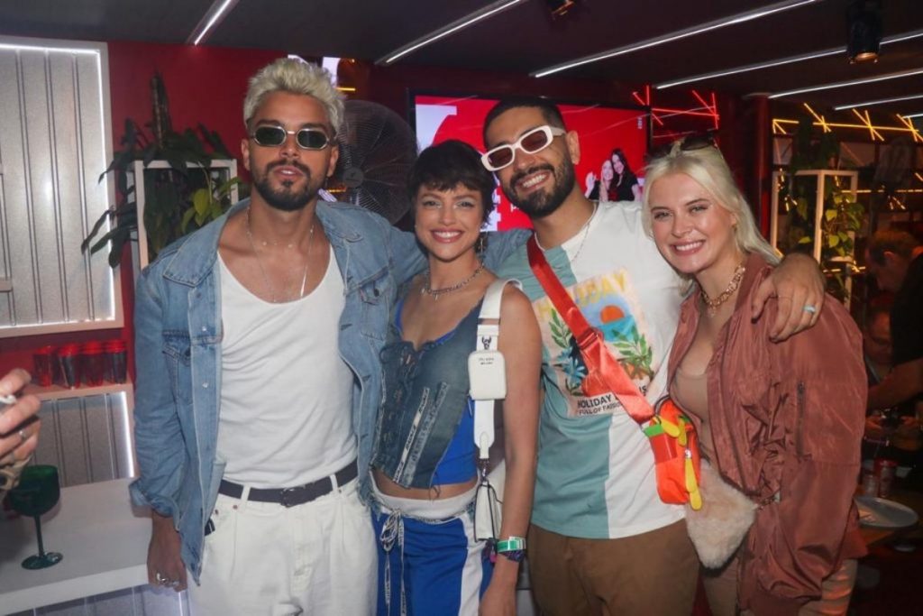 Agatha Moreira e Felipe Simas Rock In Rio