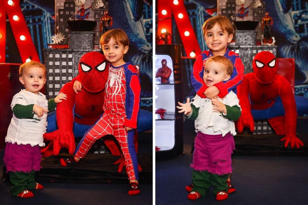 Milena Toscano comemora aniversário do filho mais velho, João Pedro