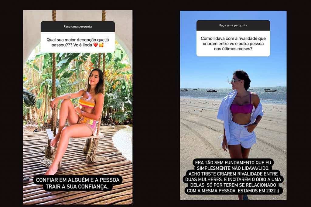 Bruna Biancardi responde perguntas dos seguidores nas redes sociais