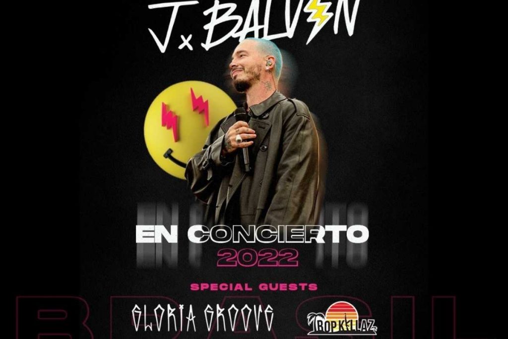 Cartaz de show de J Balvin