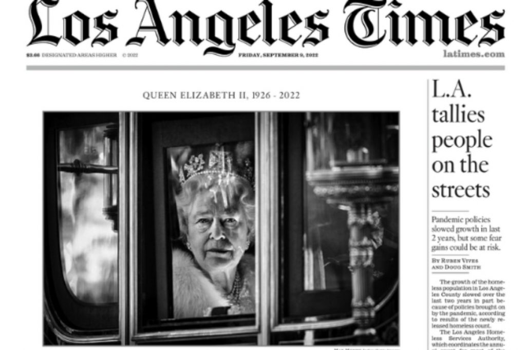 rainha elizabeth  estampa capas de jornais