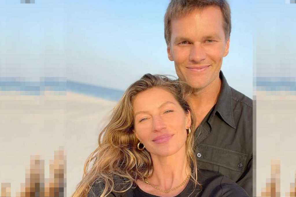 Tom Brady e Gisele Bündchen selfie