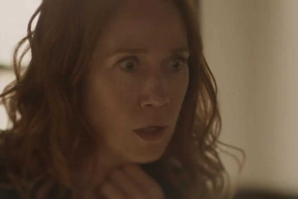 irma (camila morgado) assustada em pantanal