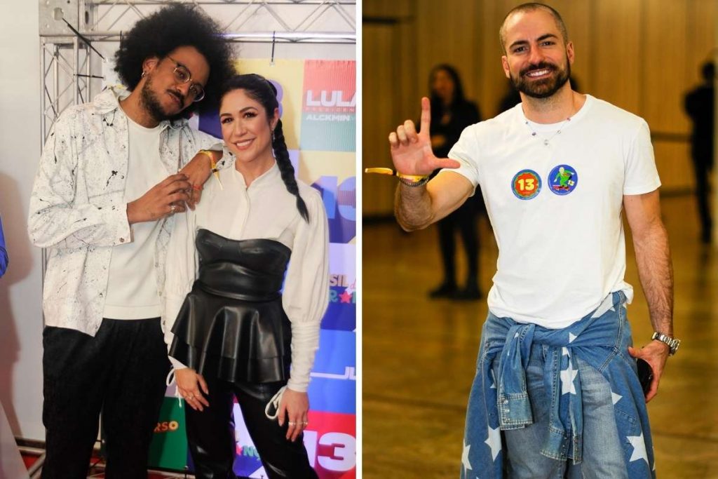 João Pedrosa com Foquinha e Thales Bretas