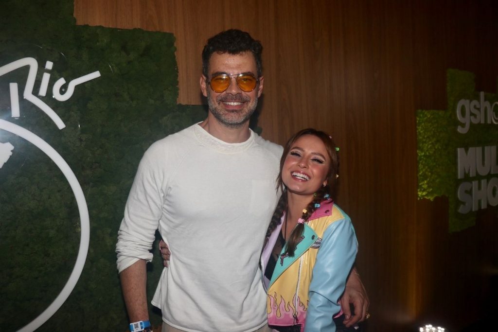 Carmo Dalla Vecchia e Larissa Manoela Rock In Rio