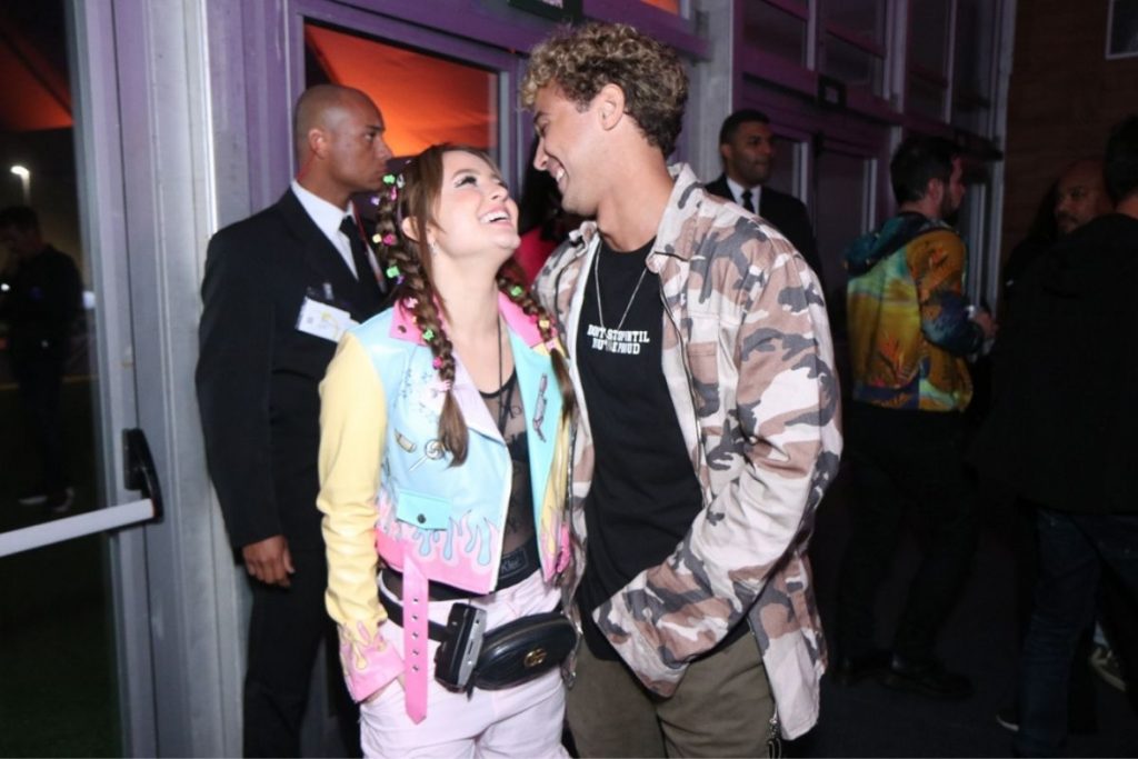 Larissa Manoela e André Luiz Rock In Rio