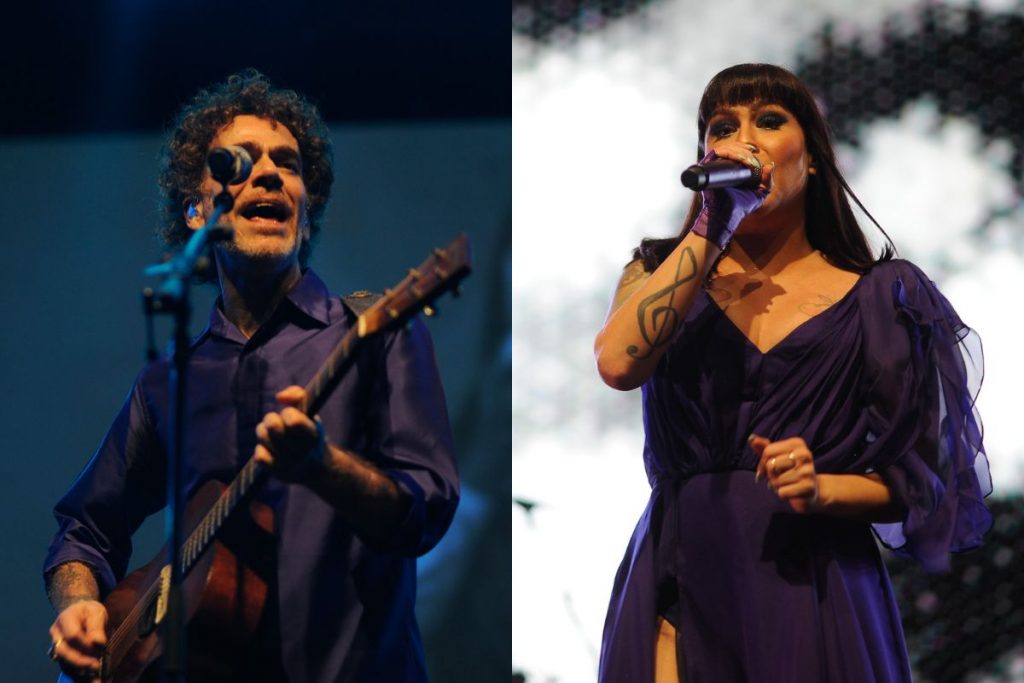 Pitty e Nando Reis