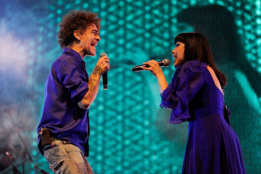Pitty e Nando Reis