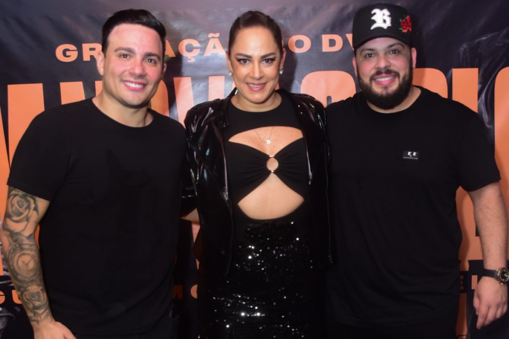 silvia abravanel e dupla gustavo moura e rafael