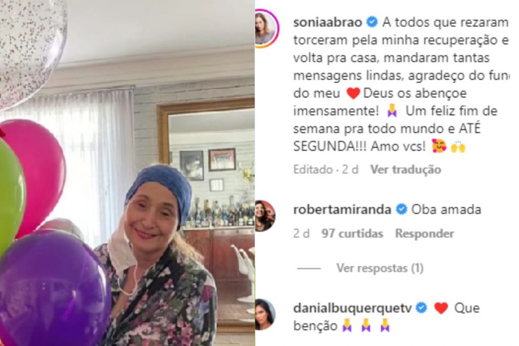 Sonia Abrão de volta a televisão