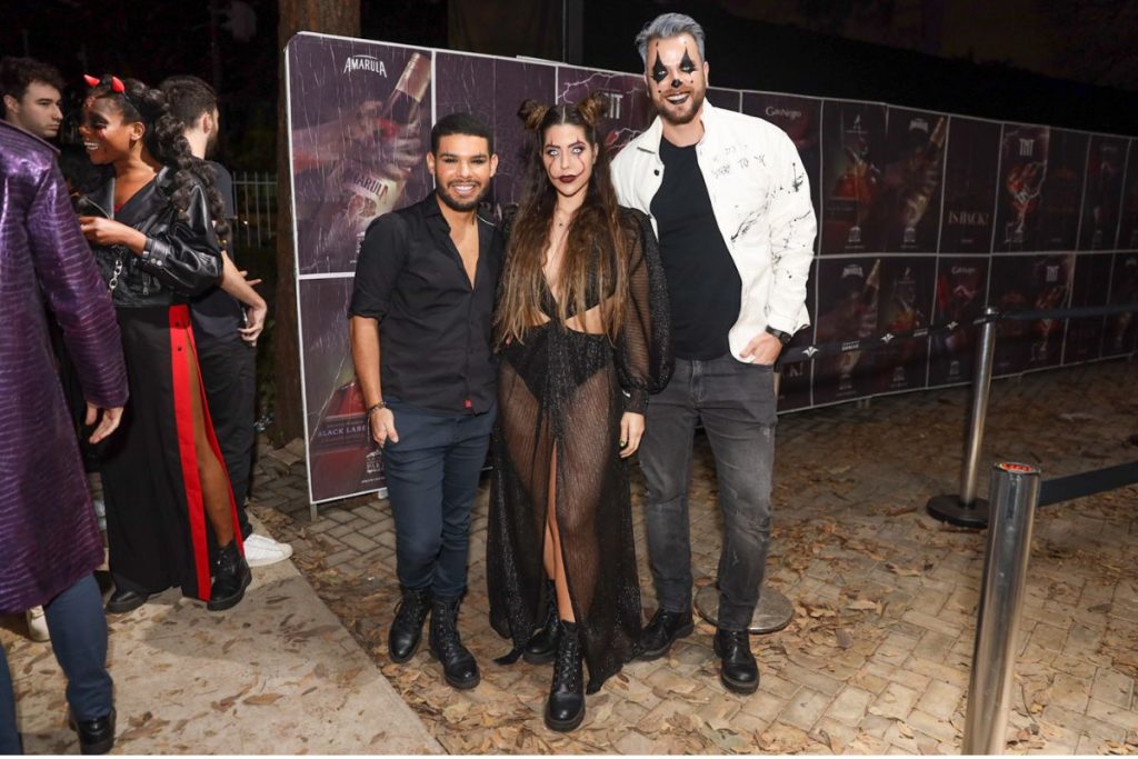 Ex BBB´s em festa de Halloween