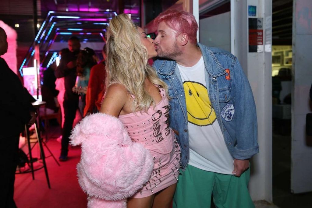 Giovanna Ewbank e Leo Fuchs