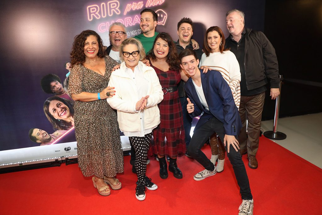 Atores de Rir Pra Não Chorar posaram juntos