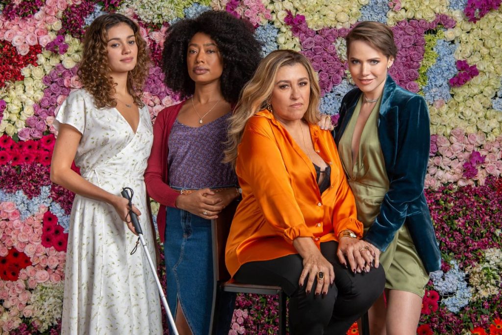 Regina Casé, Sophie Charlotte, Letícia Colin, Mariana Nunes