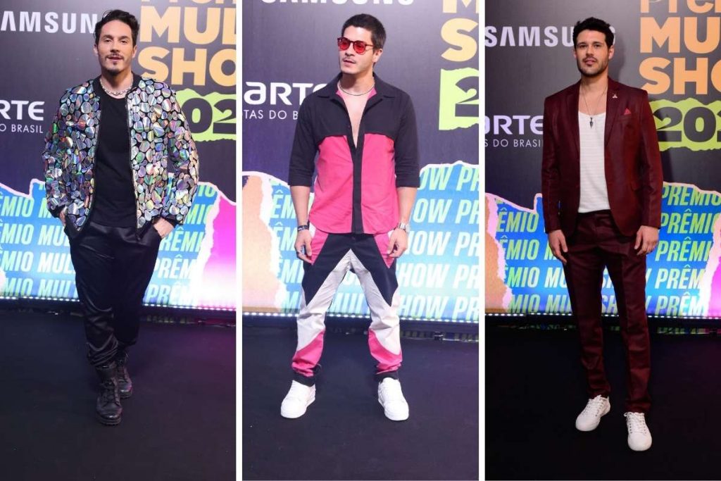 Eliezer, Arthur Aguiar e Rodrigo Mussi