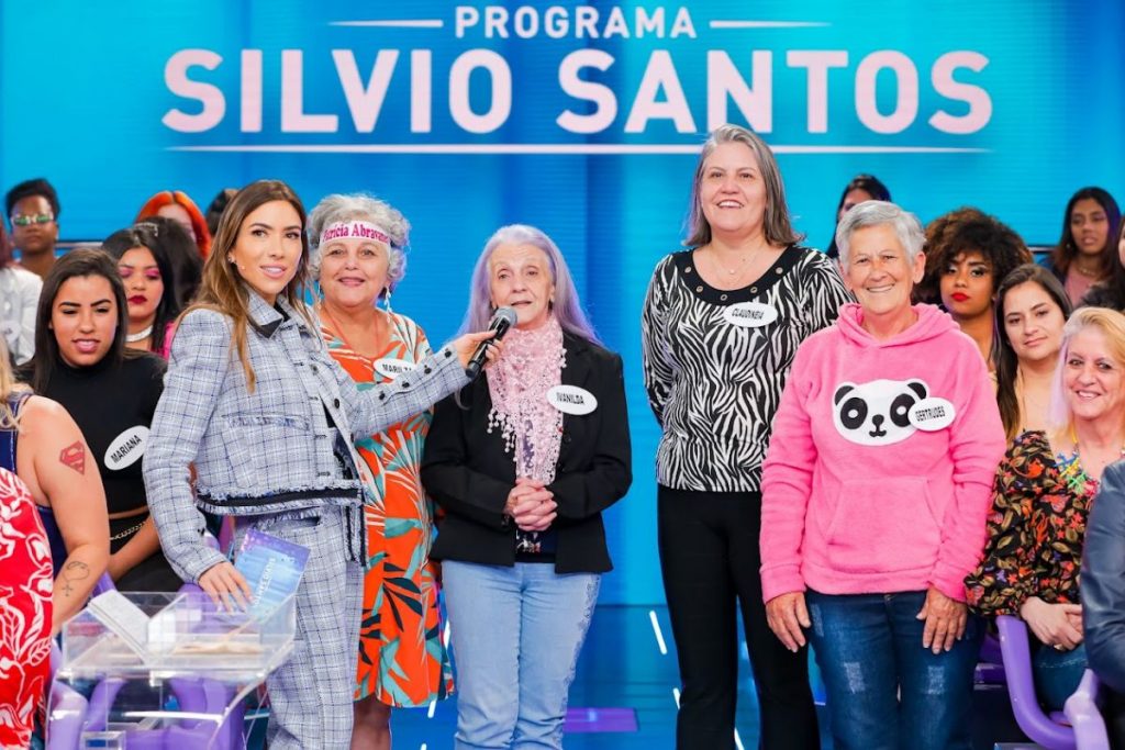 Patrícia Abravanel em Programa Silvio Santos