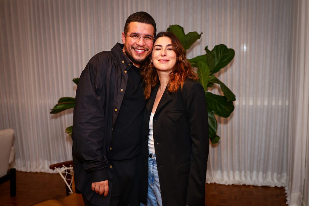 Fernanda Paes Leme posou com Marcel Maia