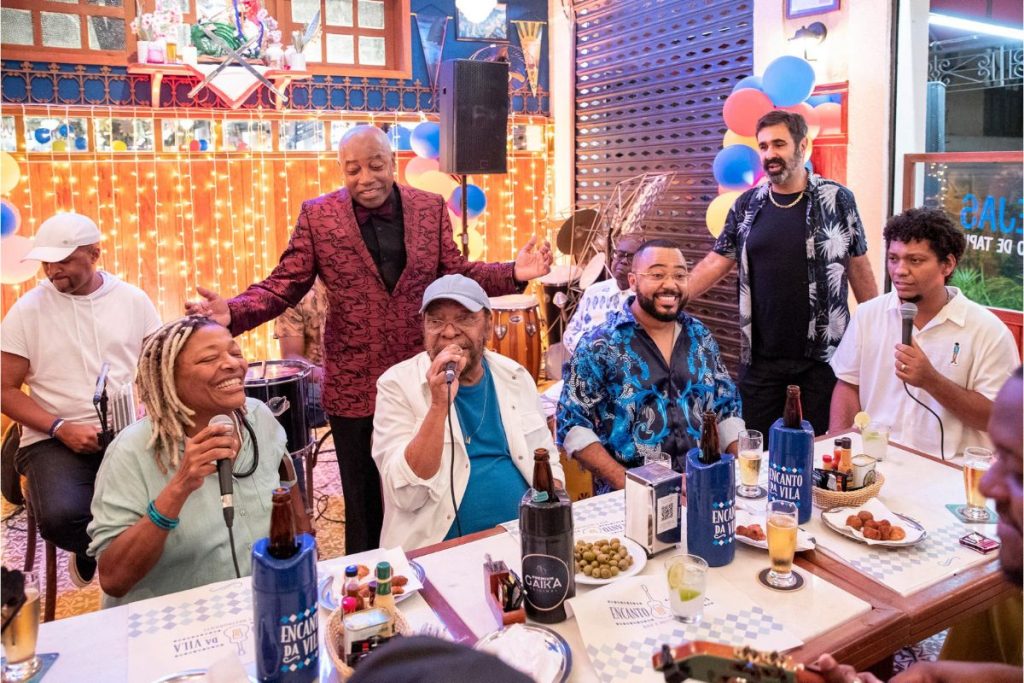 Mart'nália, Martinho da Vila, Dudu Nobre e Mosquito participam de festa em Travessia