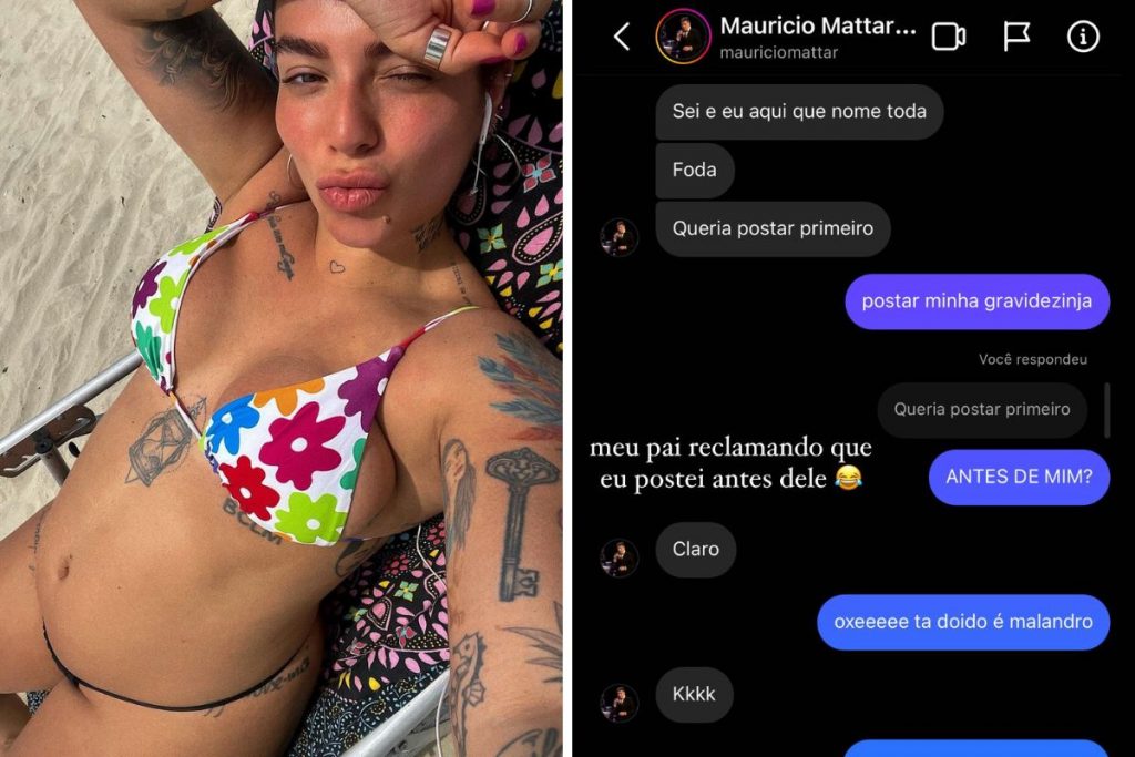 Petra Mattar mostra conversa com Maurício Mattar