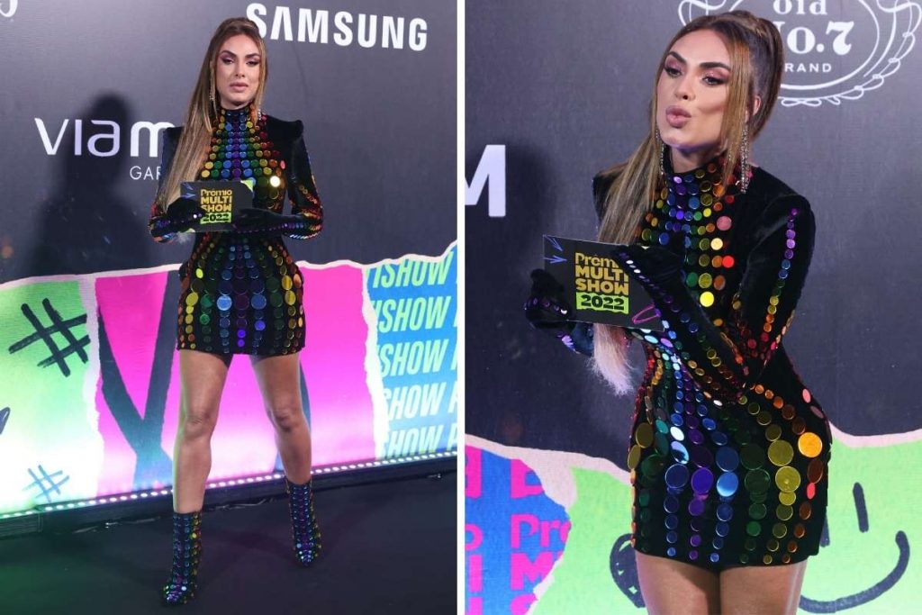 Nicole Bahls no Prêmio Multishow