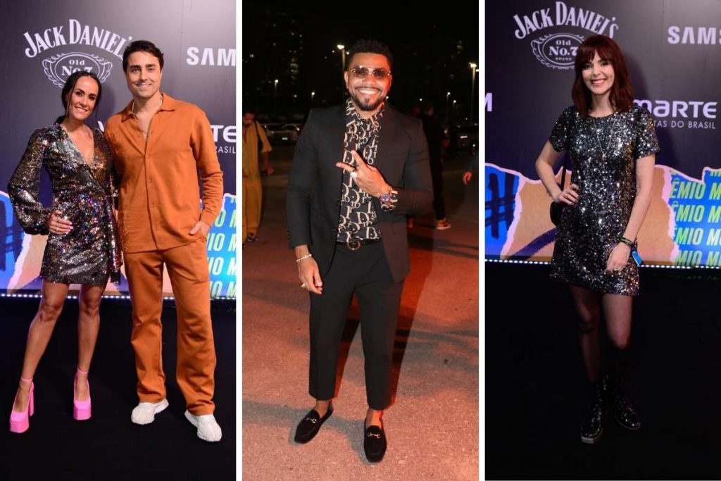 Ricardo Pereira e a esposa, Francisca, Naldo e Titi Müller