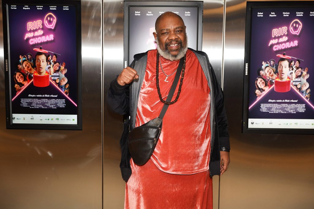 Sérgio Loroza também curtiu a pré estreia