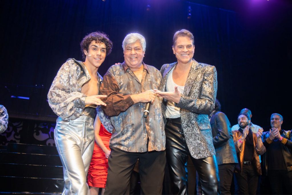 Sidney Magal com atores