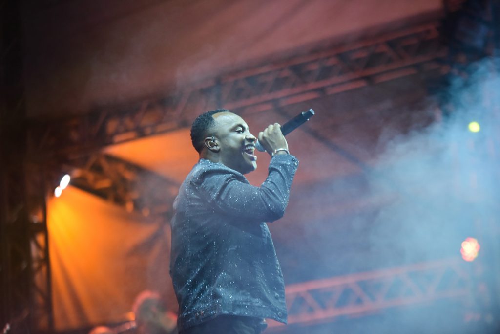 Thiaguinho fez o público vibrar no evento