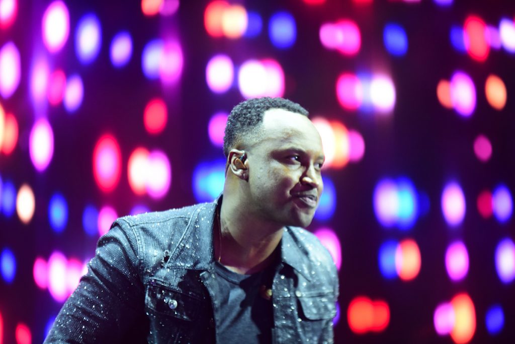 Thiaguinho cantou os seus principais sucessos