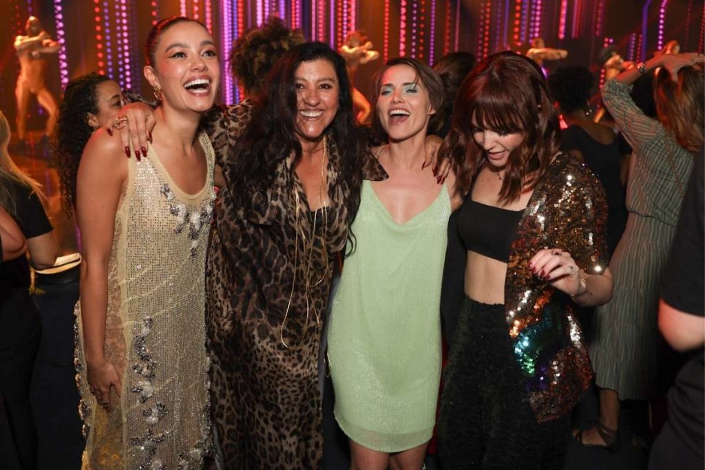 Sophie Charlotte, Regina Casé, Letícia Colin e Titi Müller