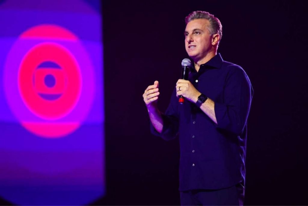 Luciano Huck no Up Front, da Globo