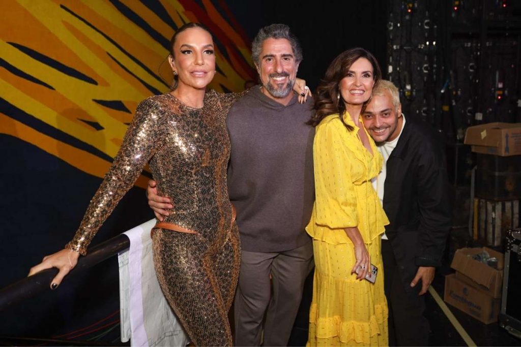 Ivete Sangalo, Marcos Mion, Fátima Bernardes e Eduardo Sterblitch