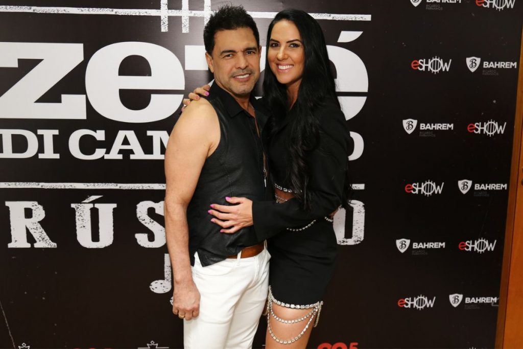 Zezé di Camargo com Graciele Lacerda