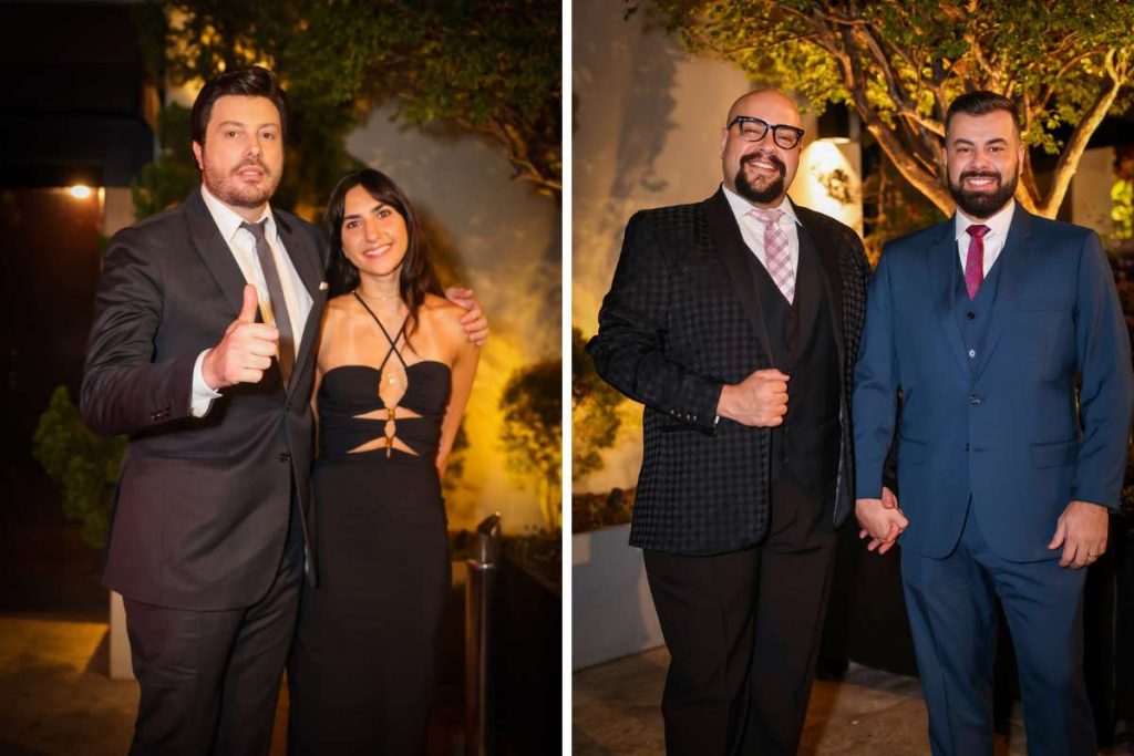 Danilo Gentili e Tiago Abravanel com Fernando Poli