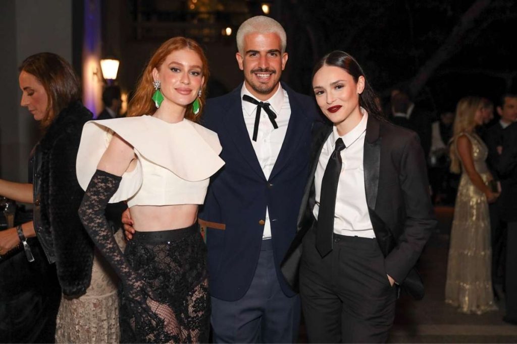 Enzo Celulari, Marina Ruy Barbosa e Isabelle Drummond