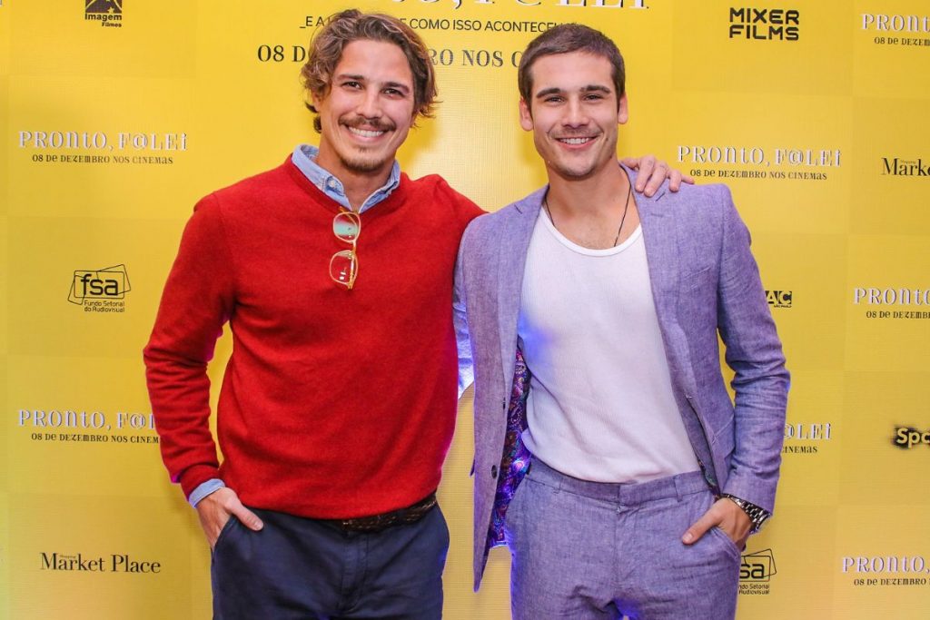 Romulo Arantes e Nicolas Prattes