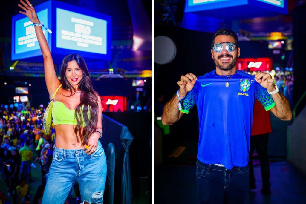 Os ex-peões Kerline e Shayan