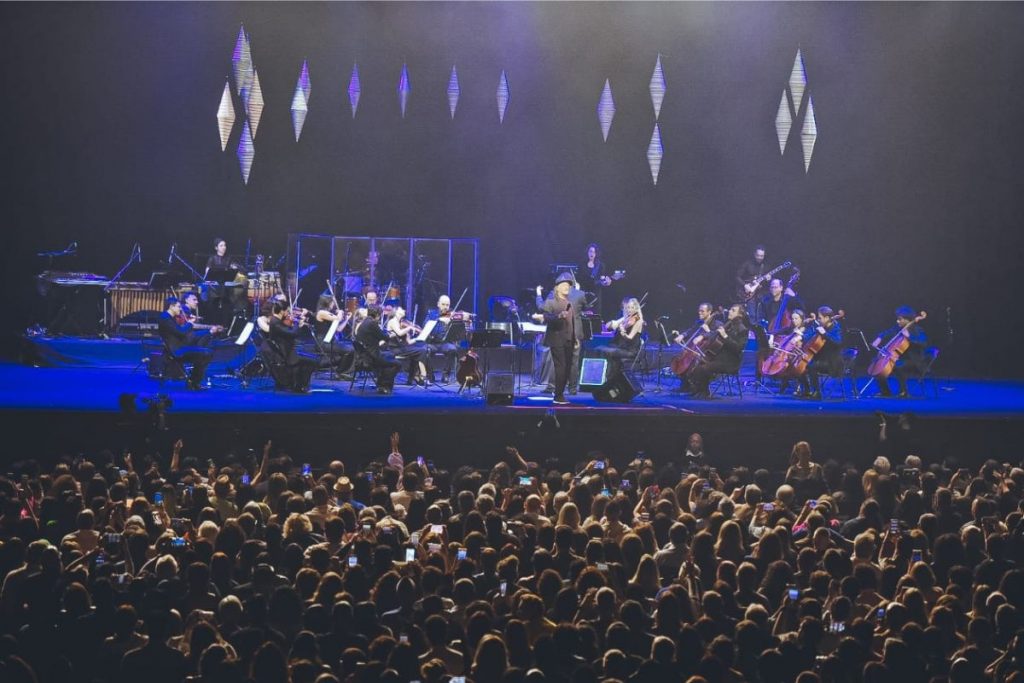Público, palco, orquestra