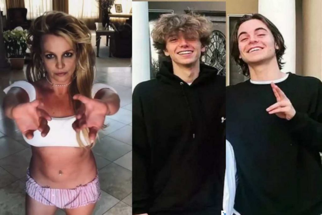 Britney Spears e os filhos