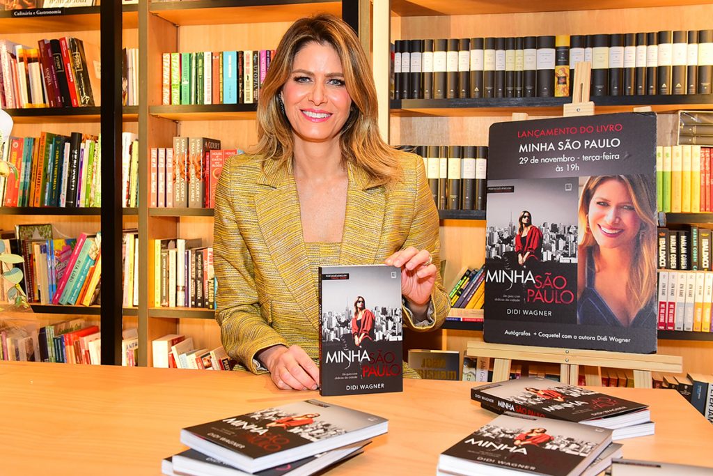 Didi Wagner lançou livro 'Minha São Paulo' na última terça-feira, 29 de novembro