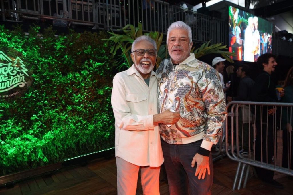 Lulu e Gilberto Gil