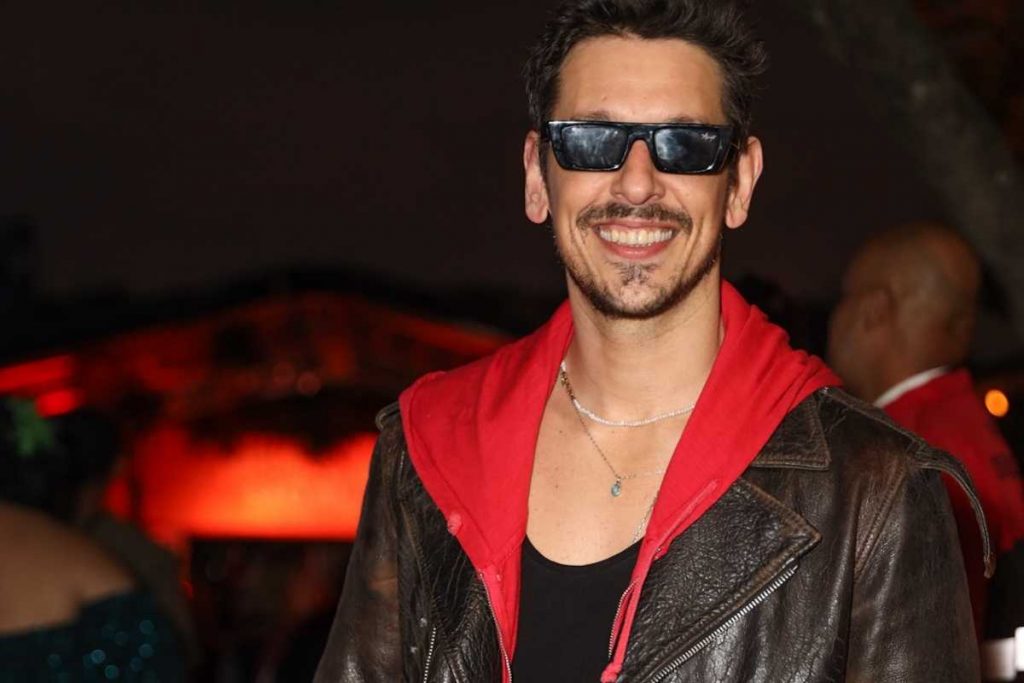 João Vicente de Castro curtindo o primeiro dia do primavera sound são paulo