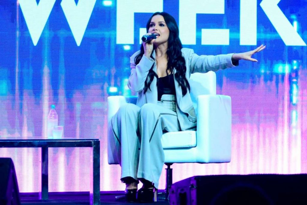 Juliette participa de evento de negócios no Rio