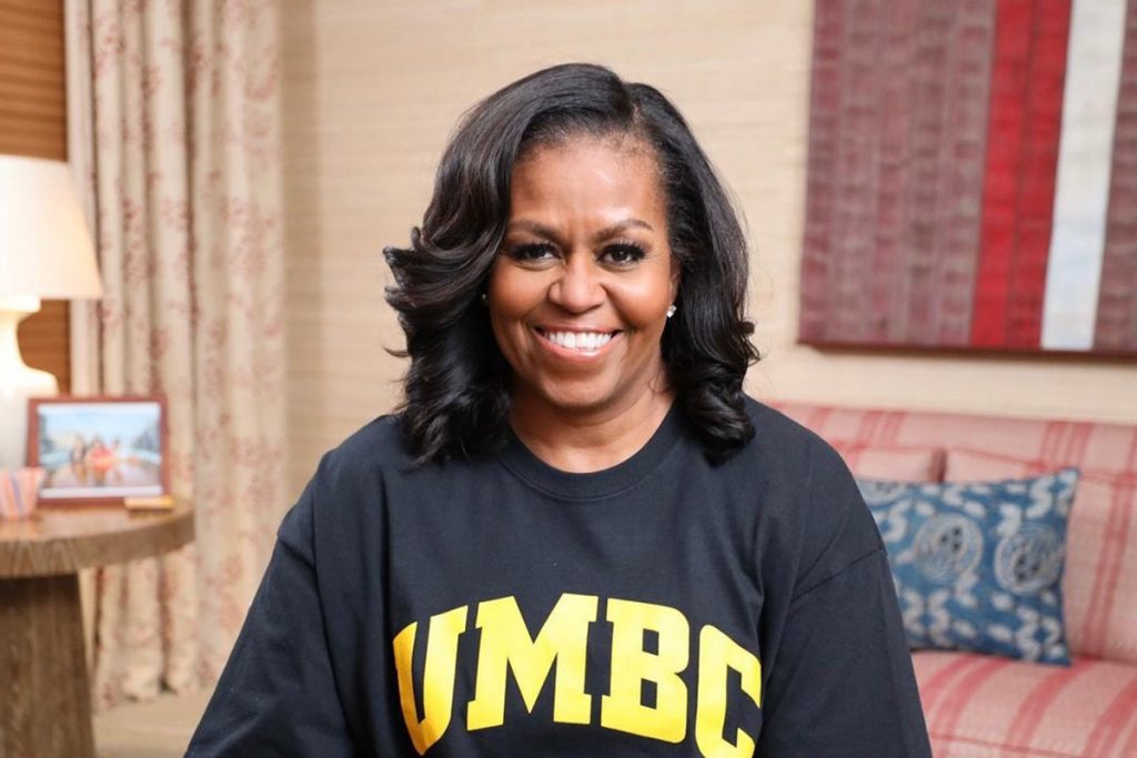 Michelle Obama é a favor da luta antirracista